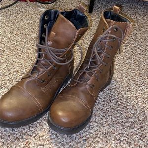 Brown boots